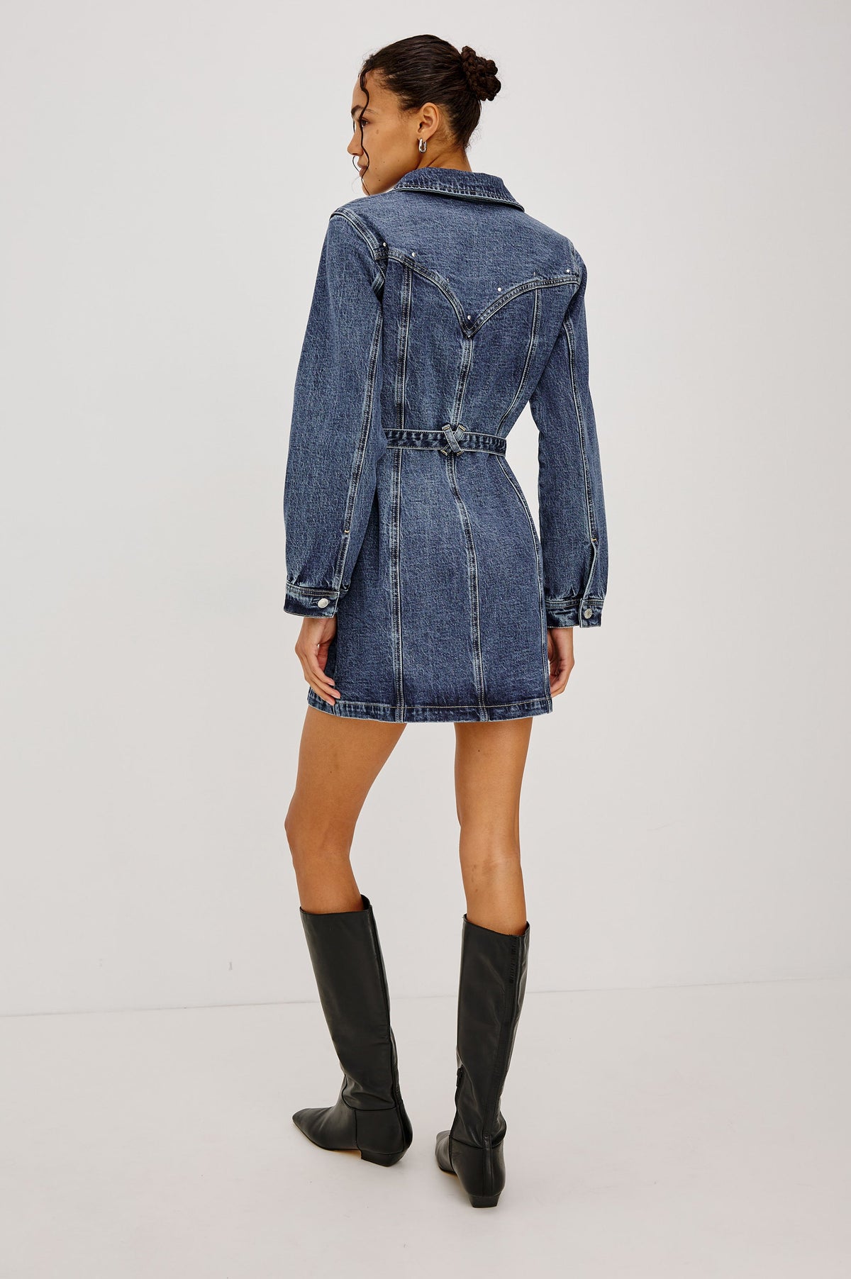 Montant Dress - Blue Bonnet