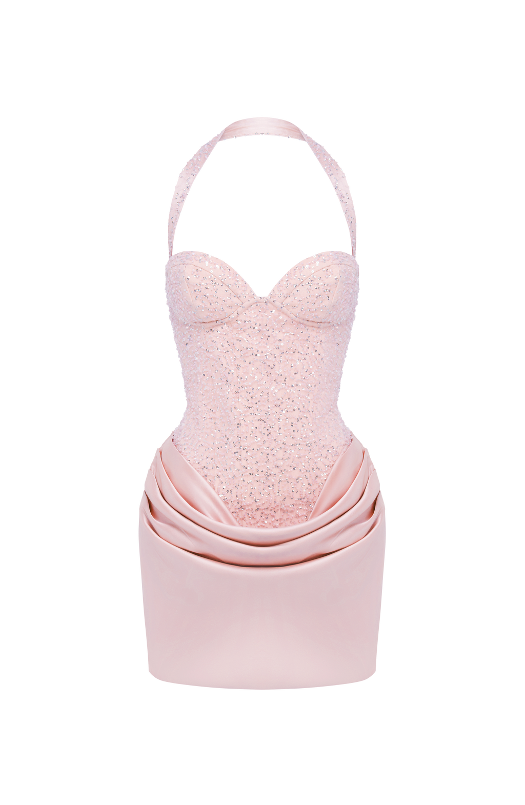 Nour Mini Dress - Blush