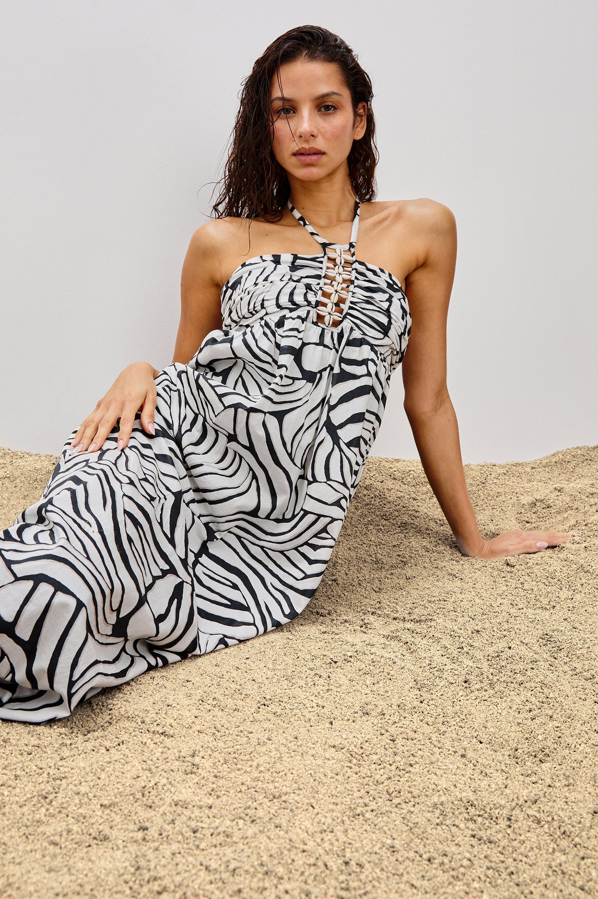 Rails X Lspace Palazzo Dress - Playa Blanca