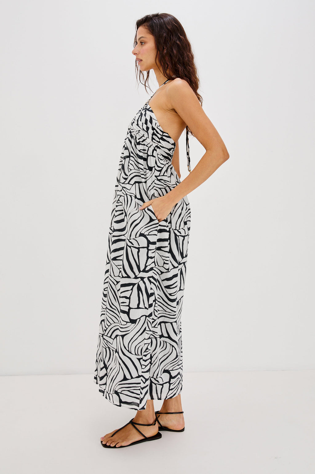 Rails X Lspace Palazzo Dress - Playa Blanca