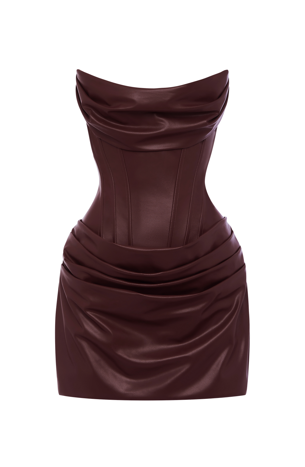 Palmer Mini Dress - Burgundy