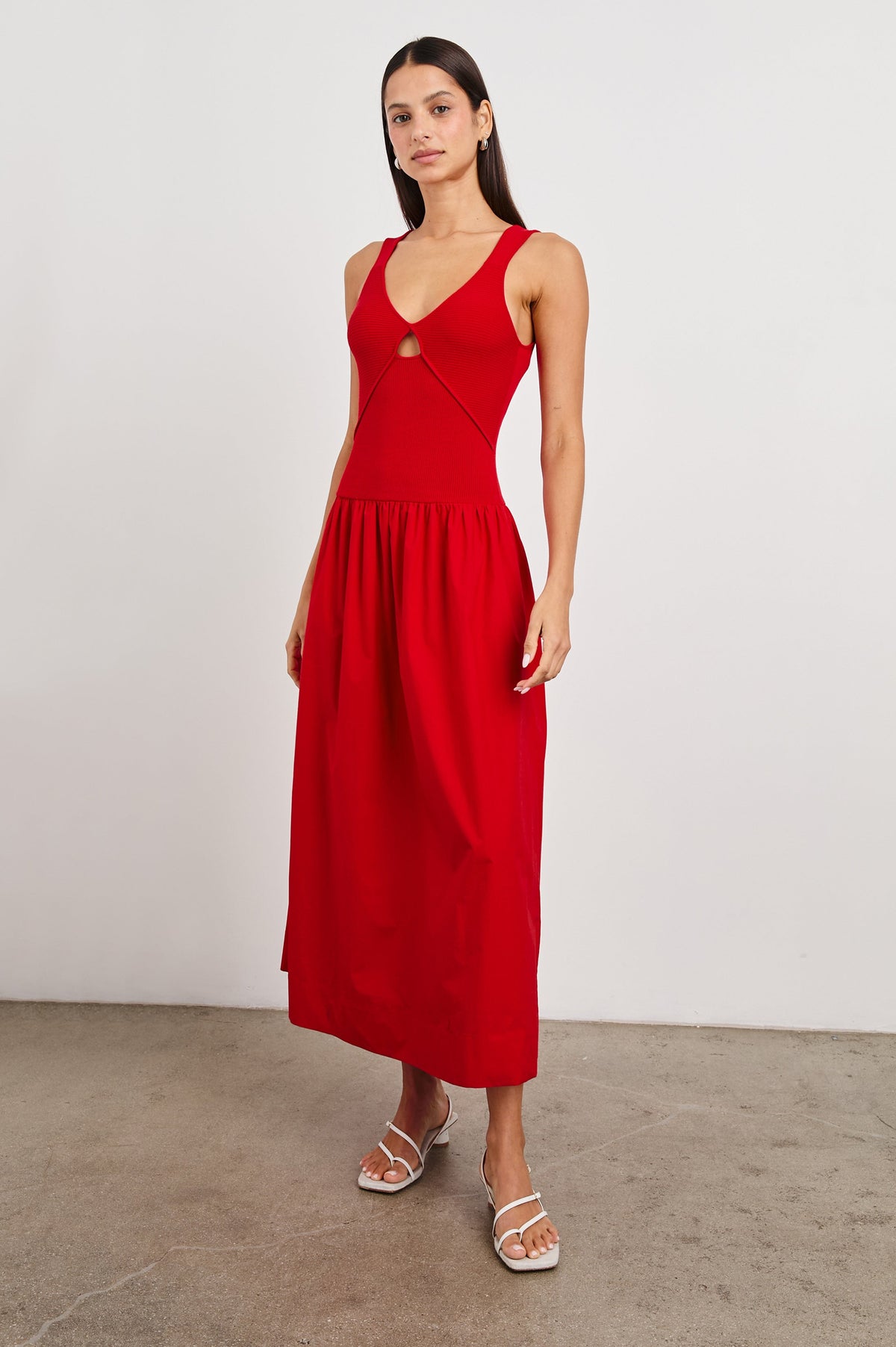 Raquel Dress - Cherry