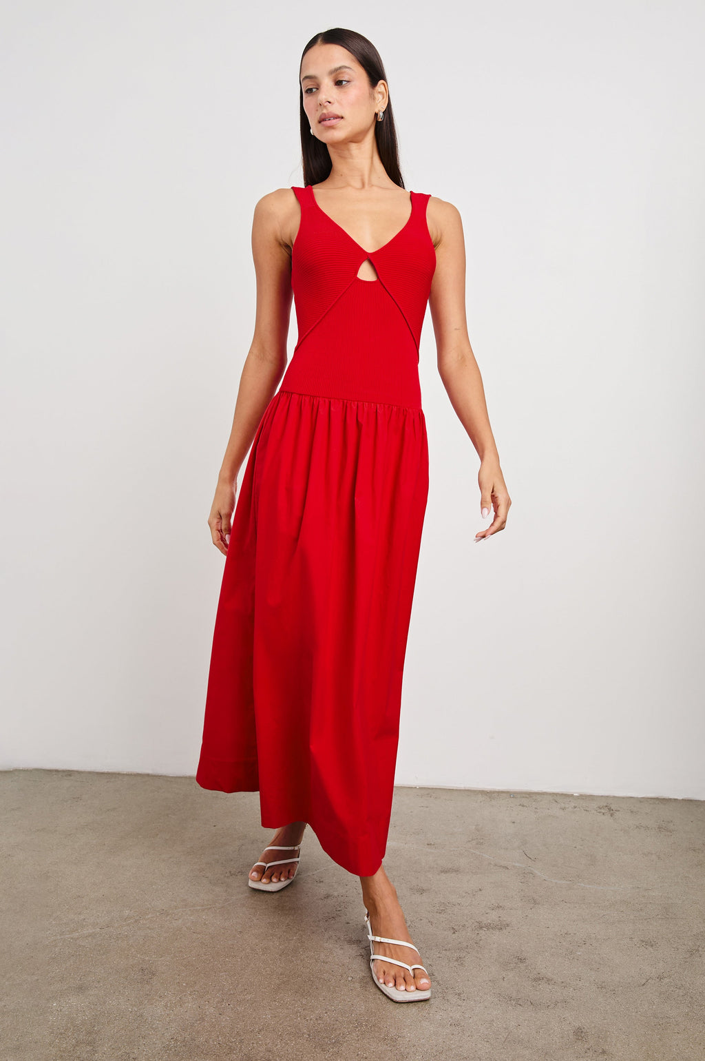 Raquel Dress - Cherry