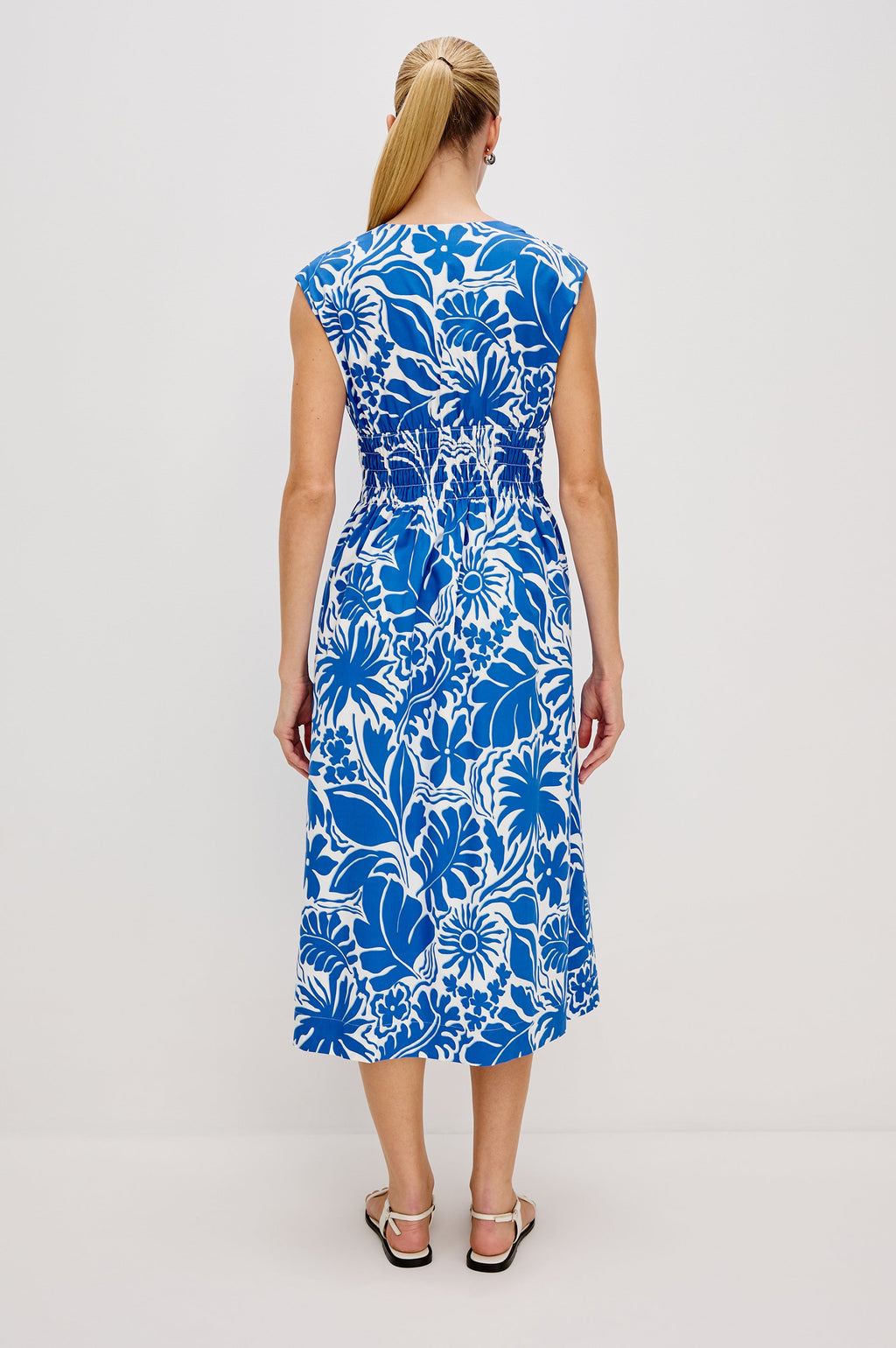 Roxanne Dress - Blue Riviera