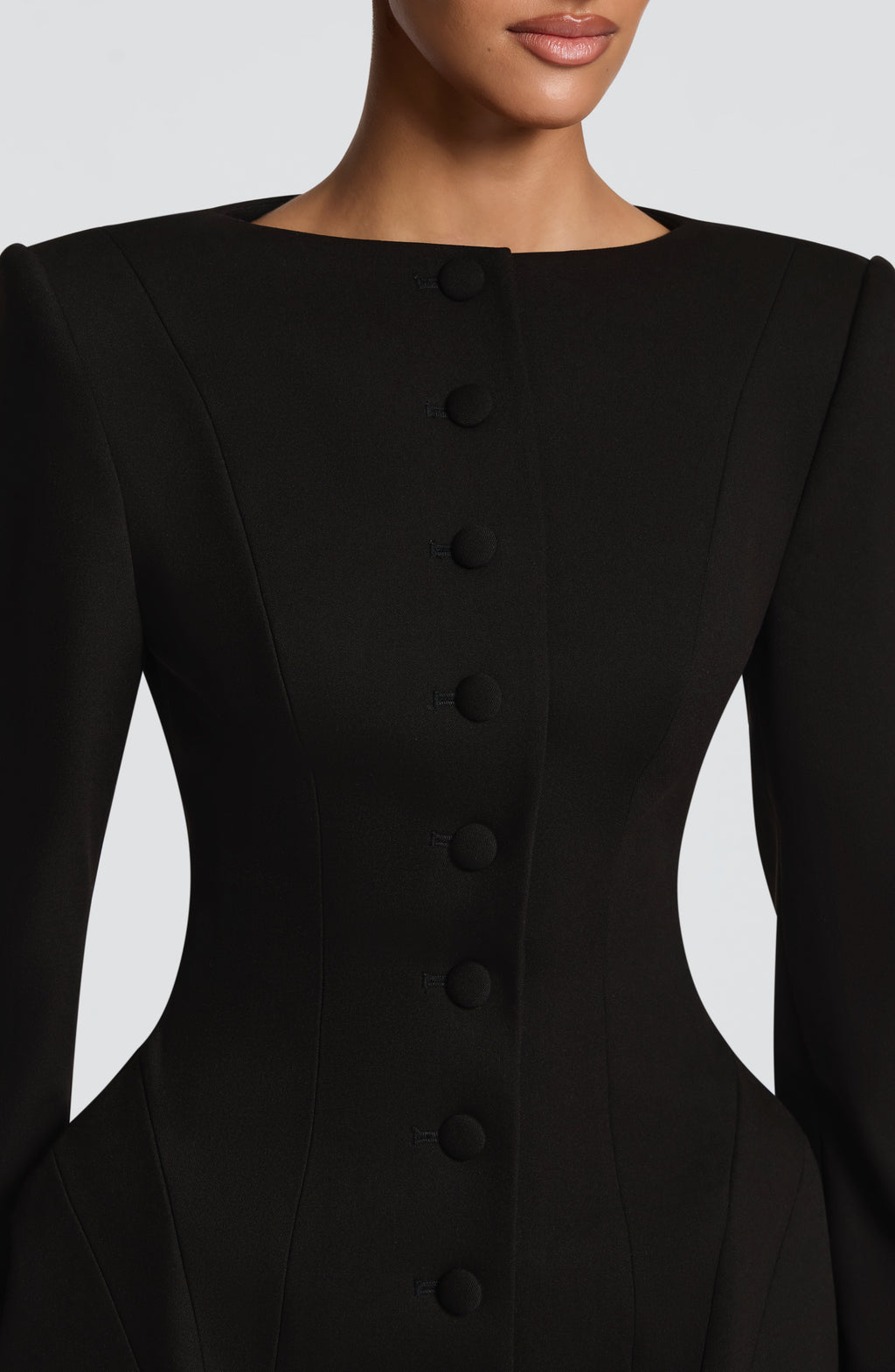 Azzurra Mini Dress - Black