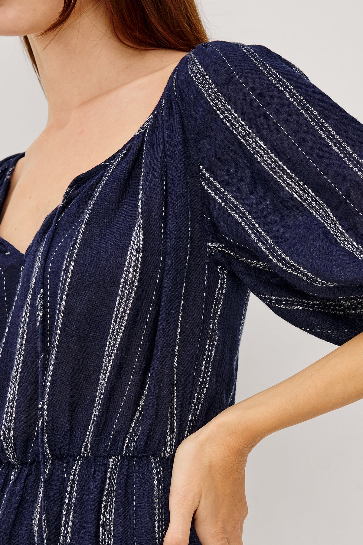 Saba Dress - Marina Stripe