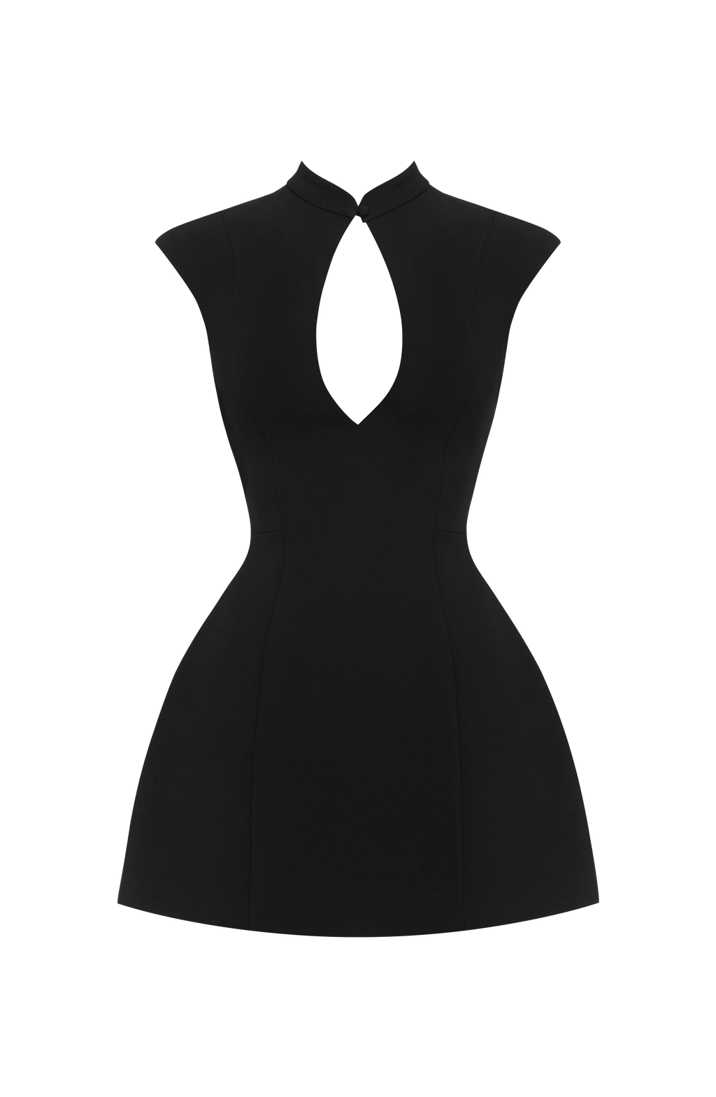 Sakura Mini Dress - Black