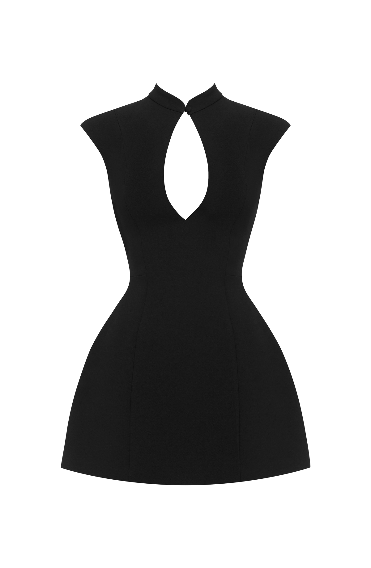 Sakura Mini Dress - Black