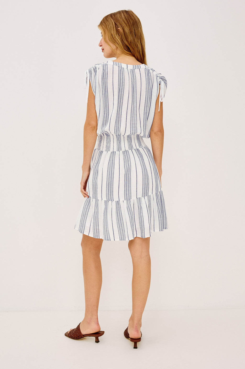 Samina Dress - Salino Stripe