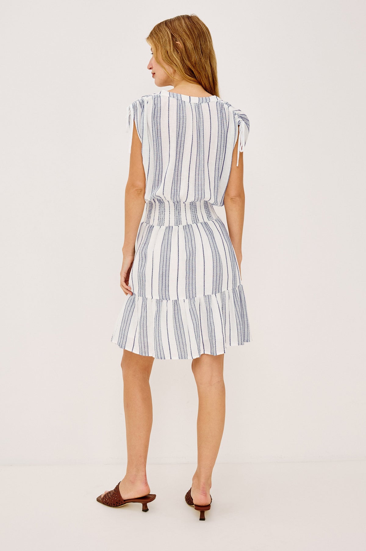 Samina Dress - Salino Stripe