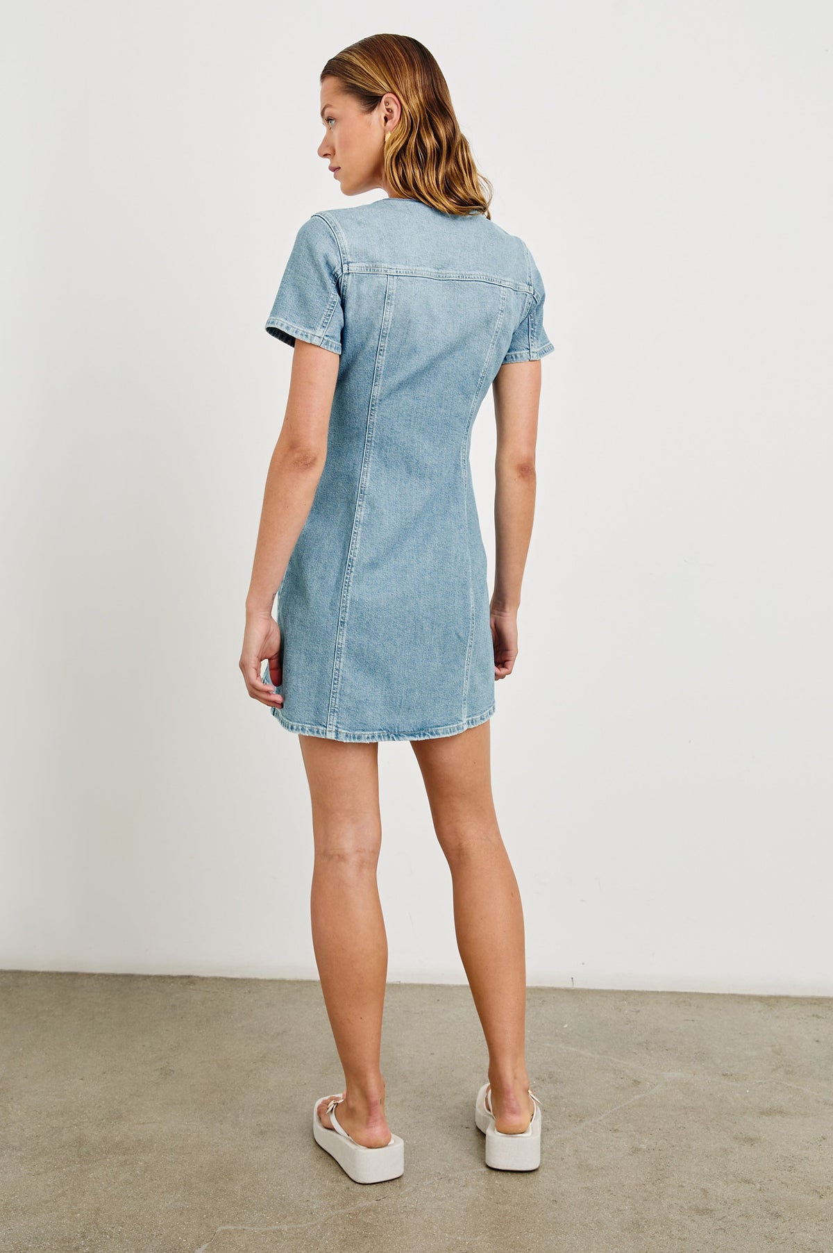 Saratoga Dress - Faded Seaglass