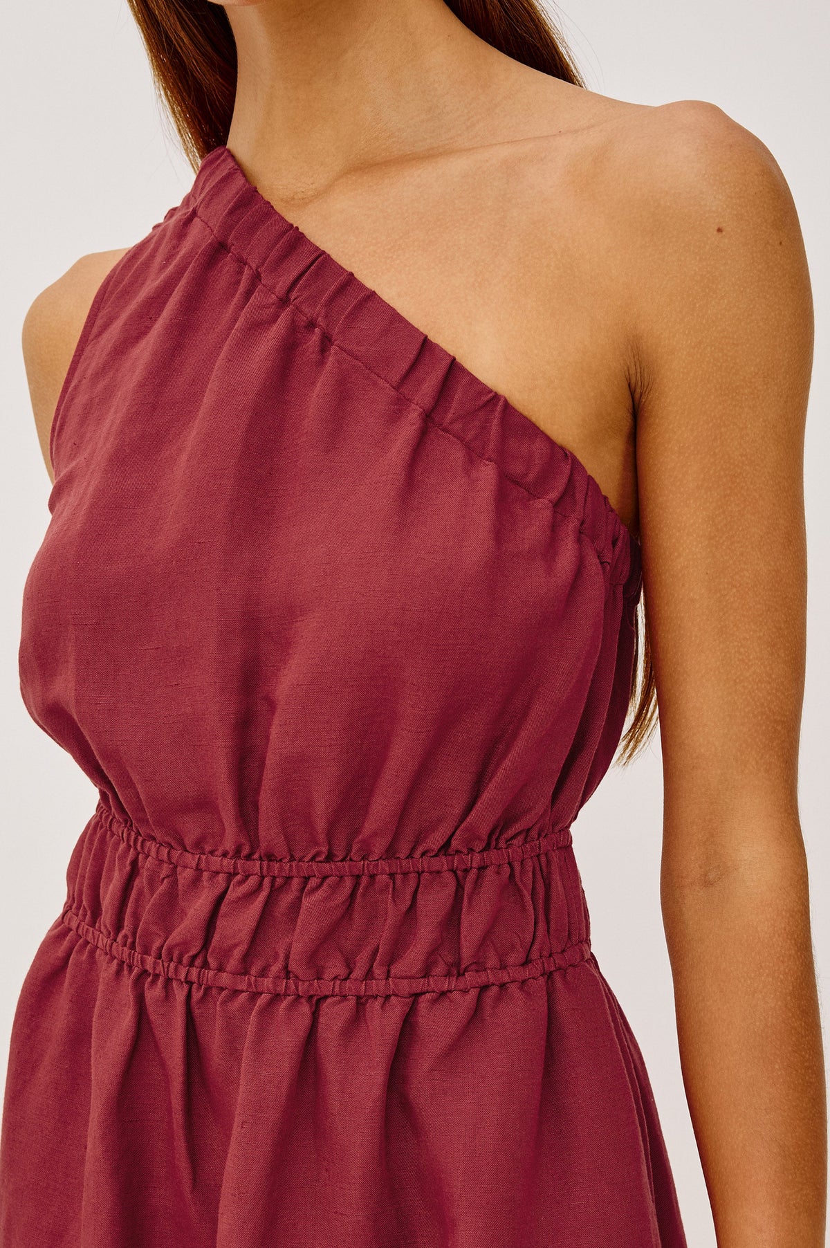 Selani Dress - Spice Linen