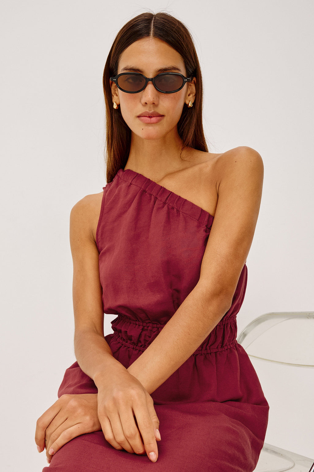 Selani Dress - Spice Linen