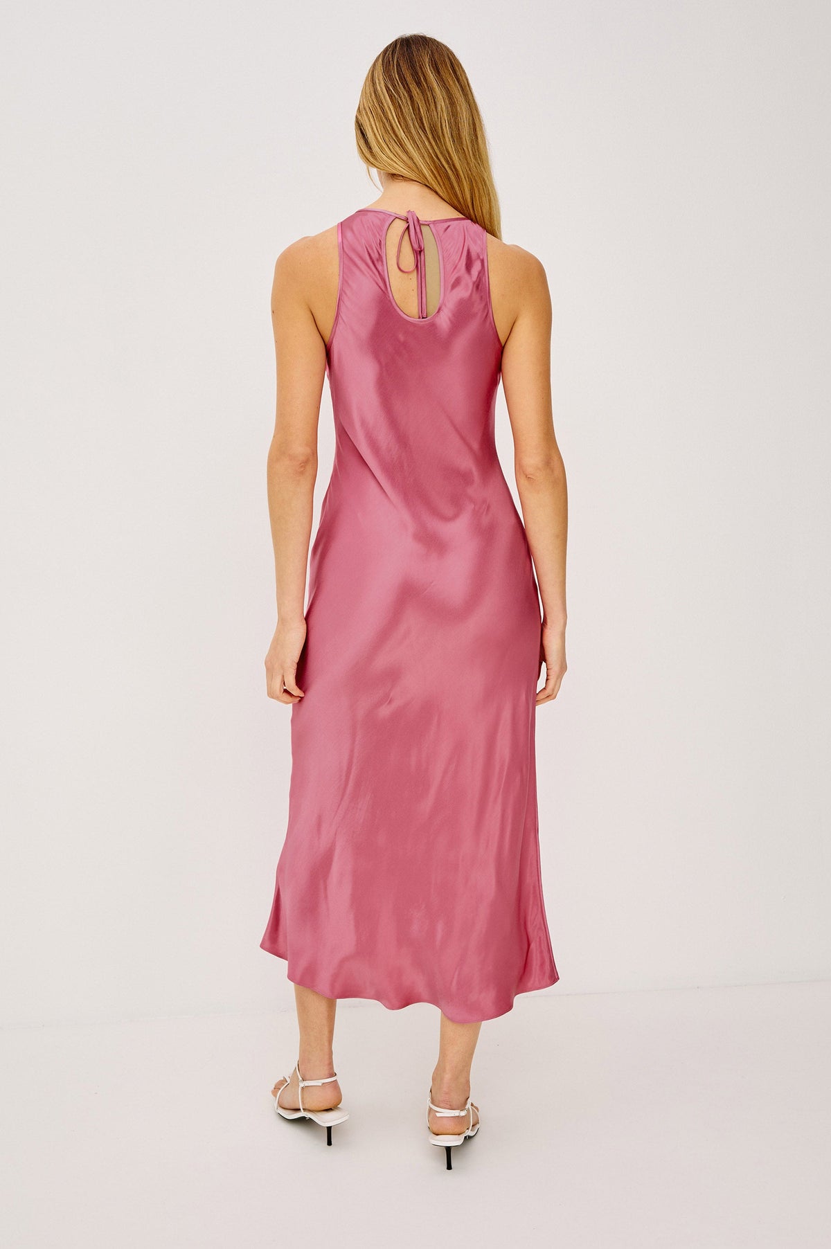 Solene Dress - Dark Rose
