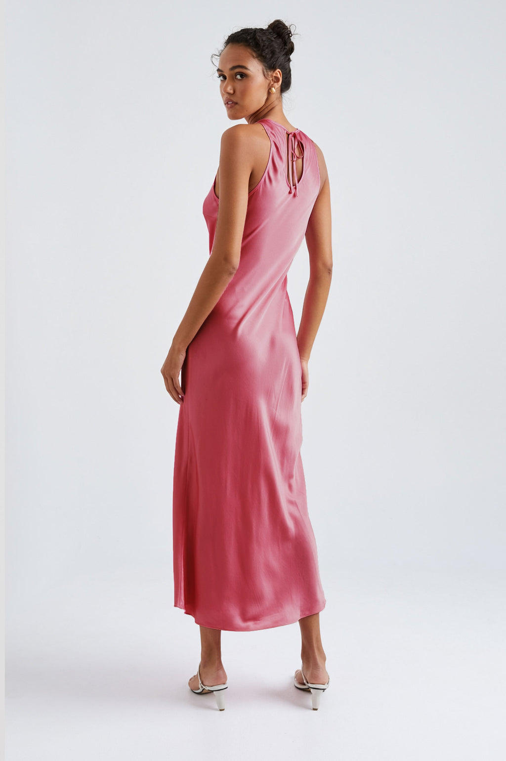 Solene Dress - Dark Rose