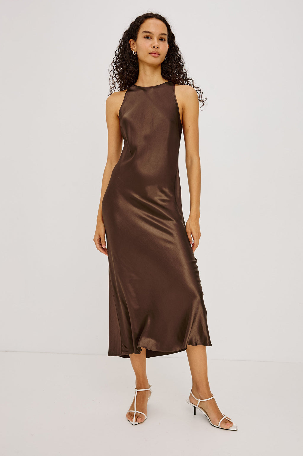 Solene Dress - Espresso