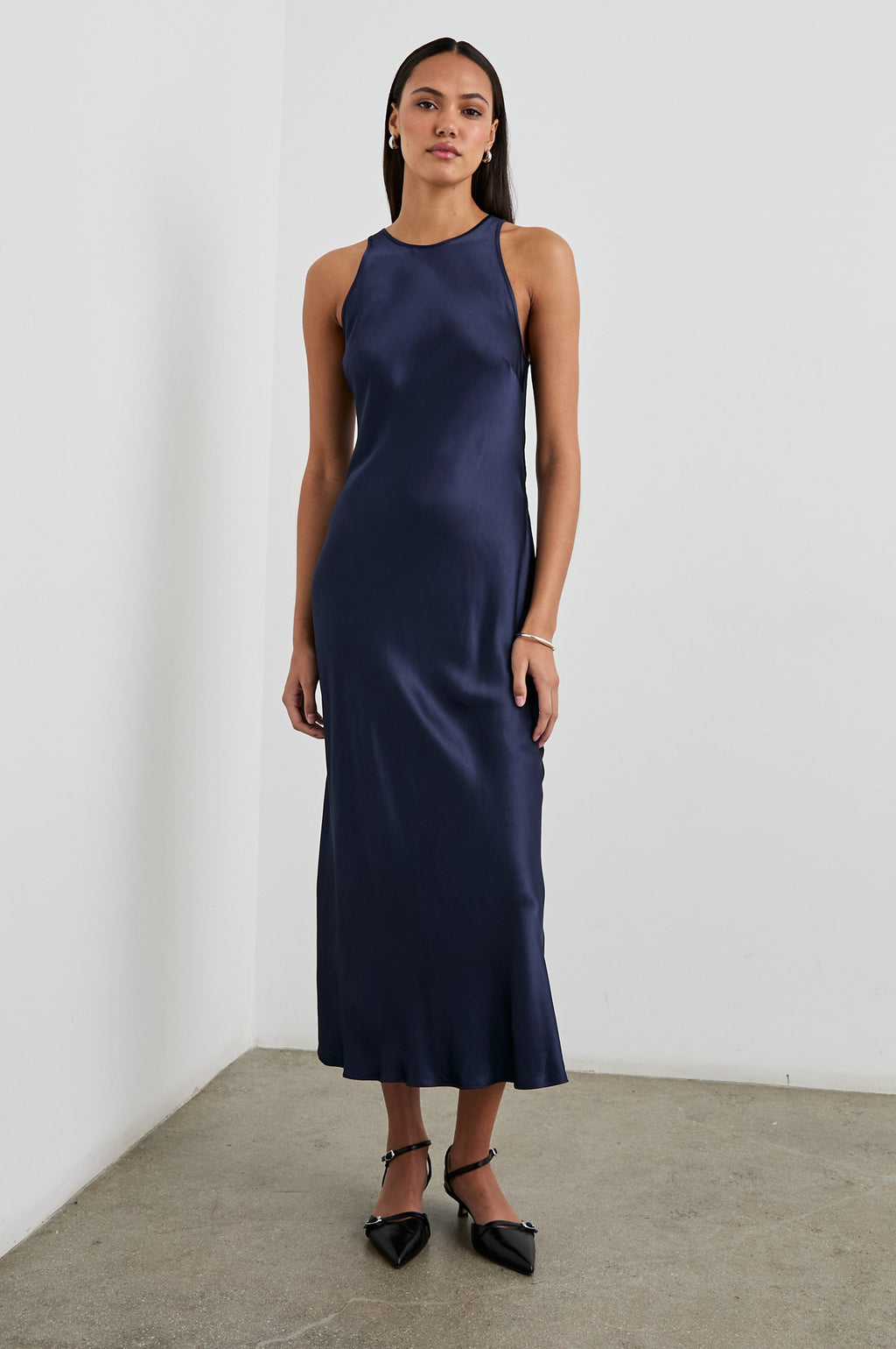 Solene Dress - Navy