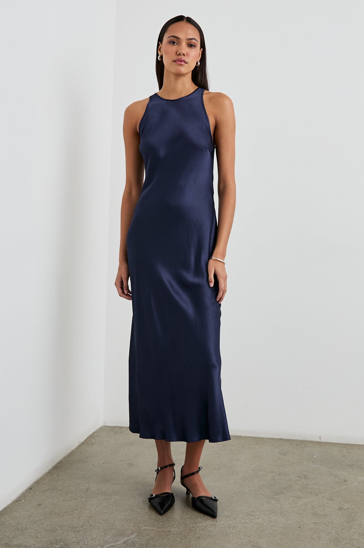 Solene Dress - Navy
