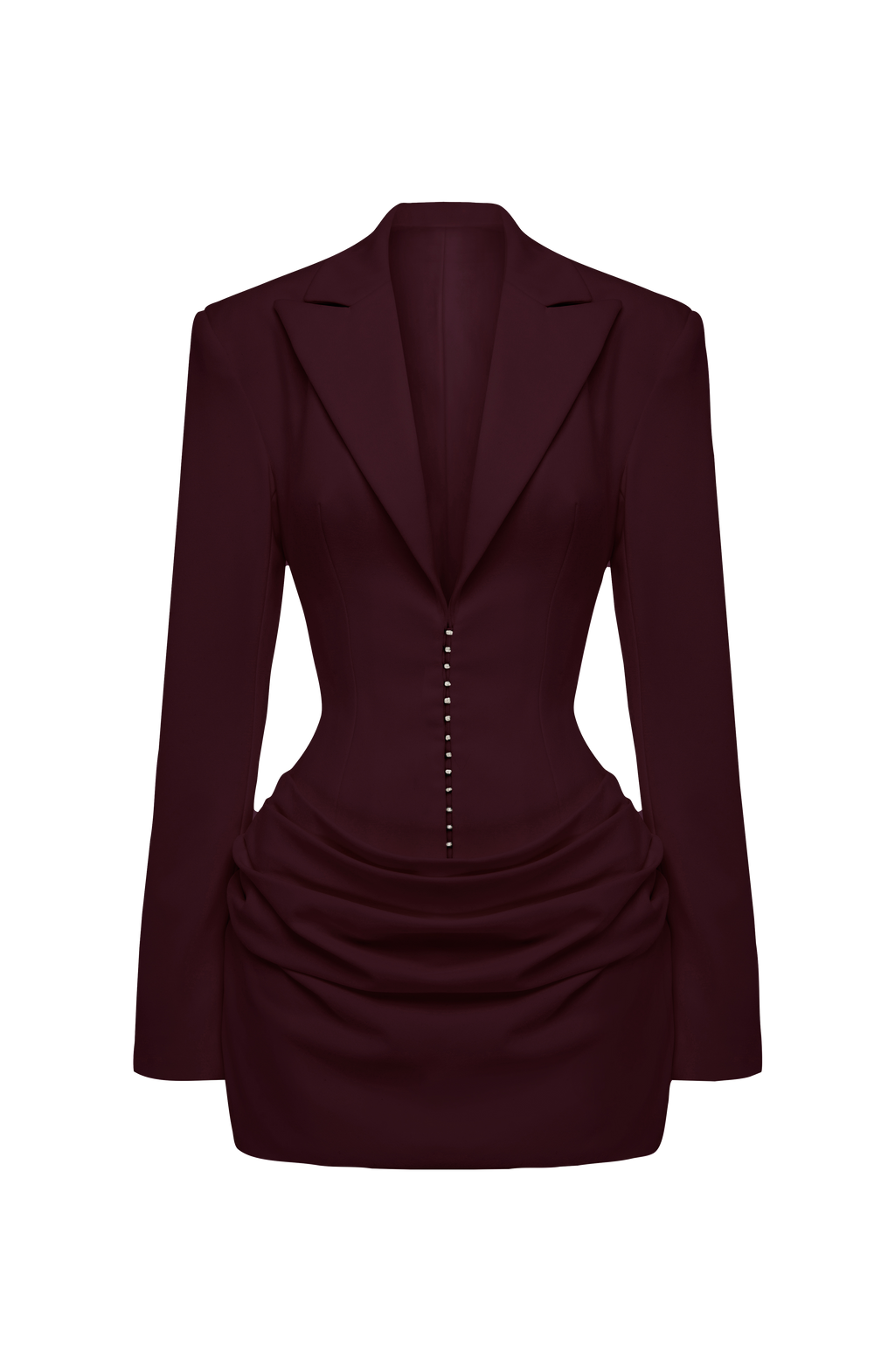 Susie Mini Dress - Plum
