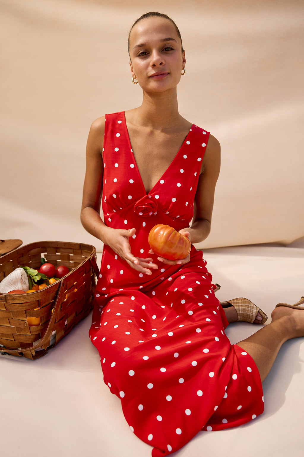 Rails X Giadzy Terena Dress - Rossa