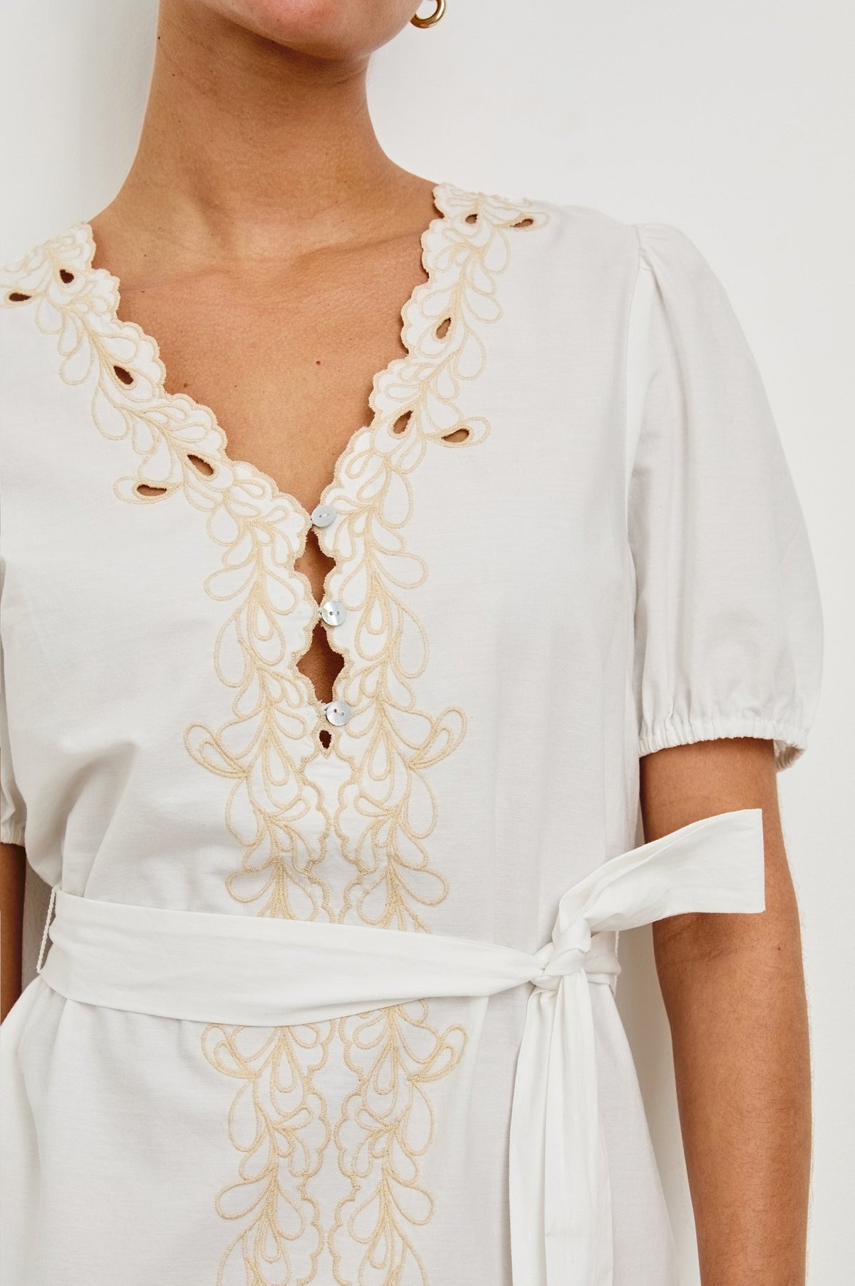 Tulip Dress - White