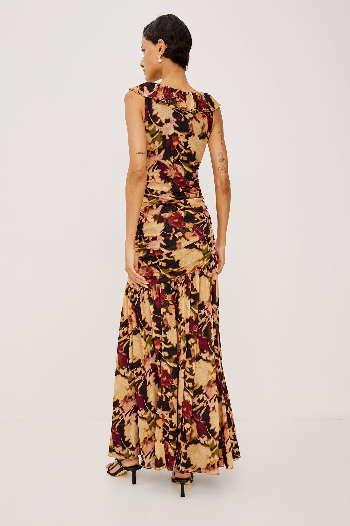 Veda Dress - Dark Flora