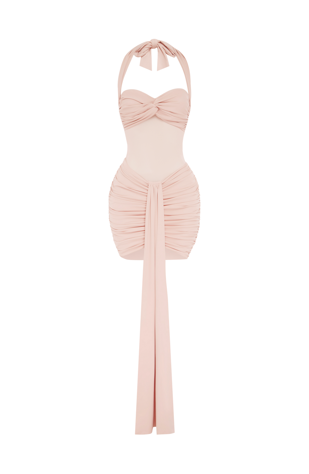 Vixen Mini Dress - Soft Blush