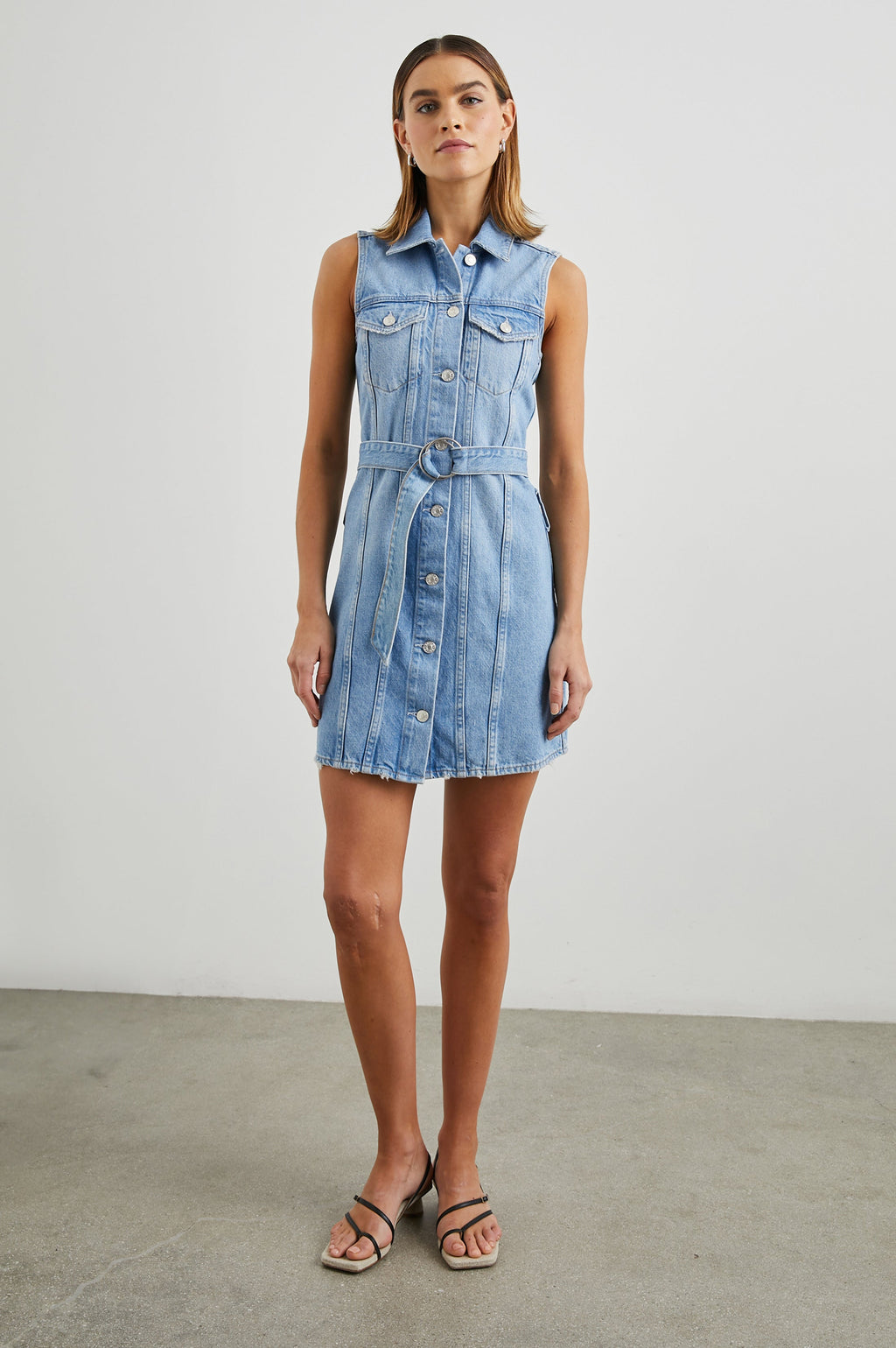 Wilshire Dress - Blue Dream