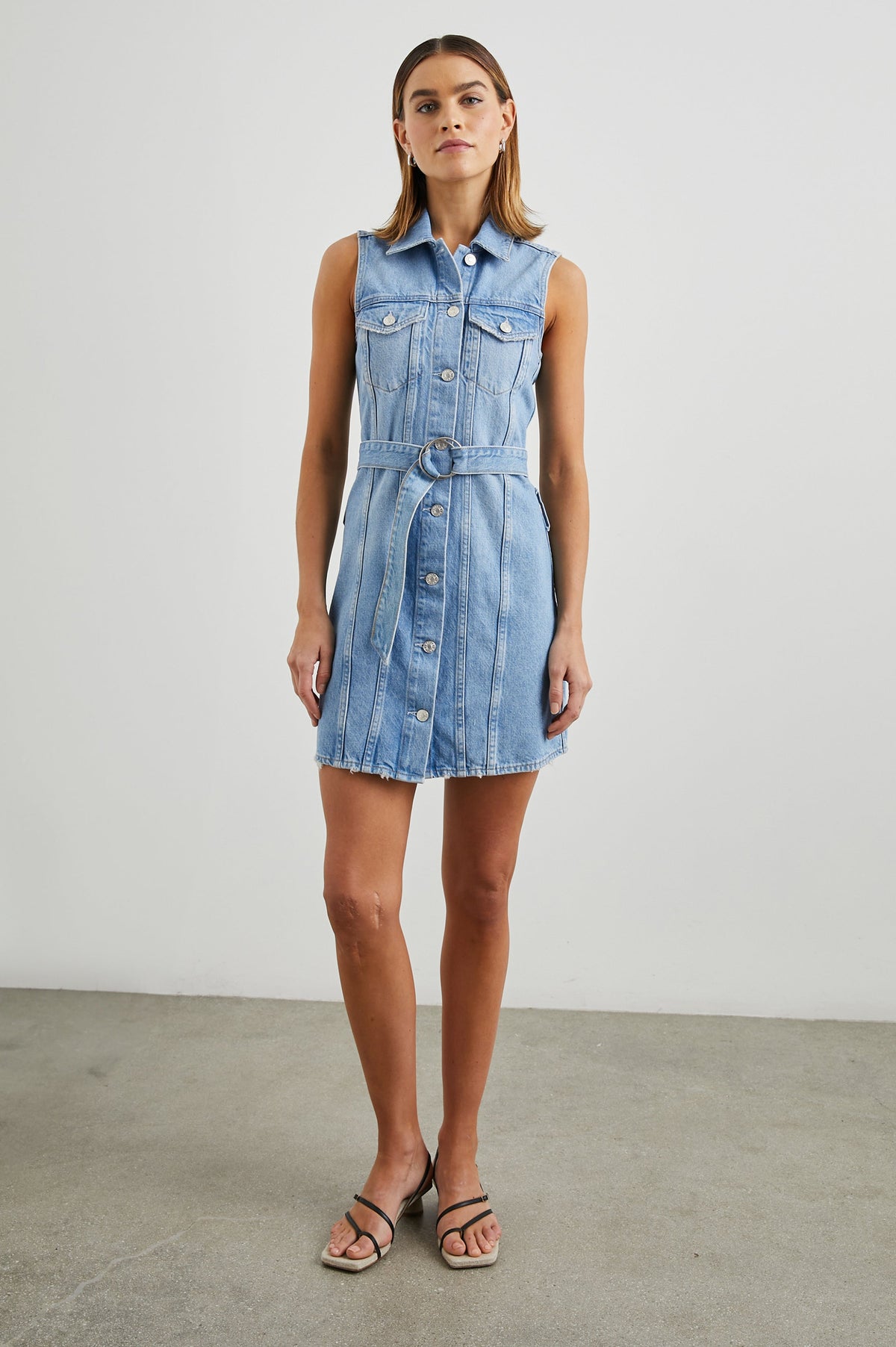 Wilshire Dress - Blue Dream