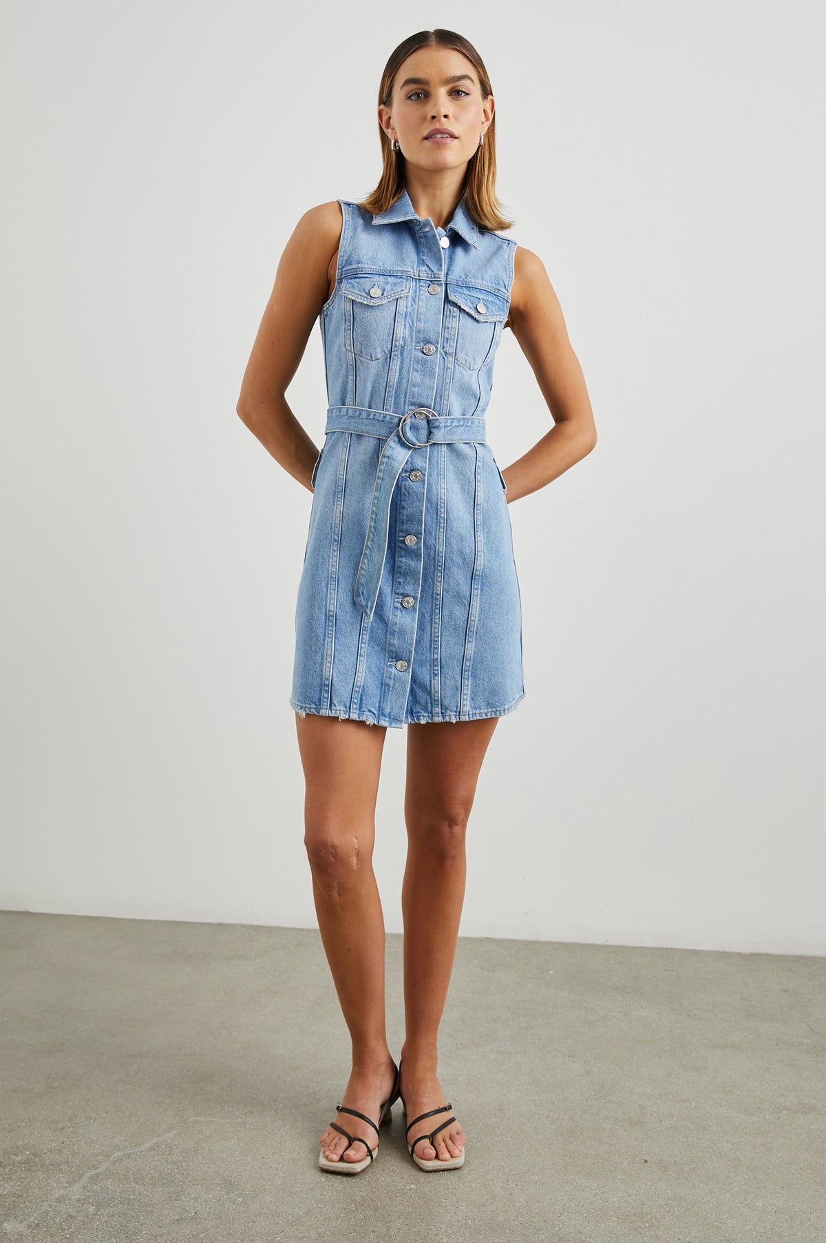 Wilshire Dress - Blue Dream