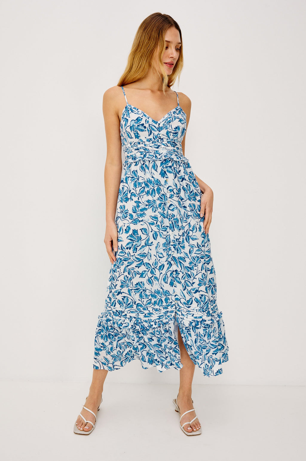 Wisteria Dress - Azure Jasmine