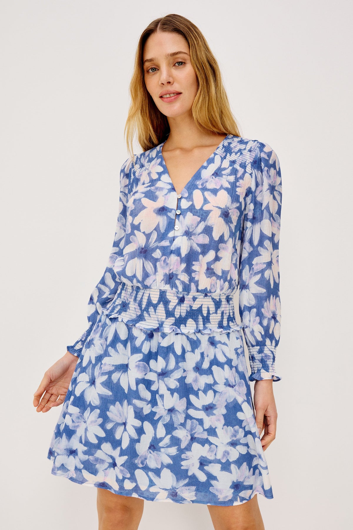 Zana Dress - Blue Amaranth