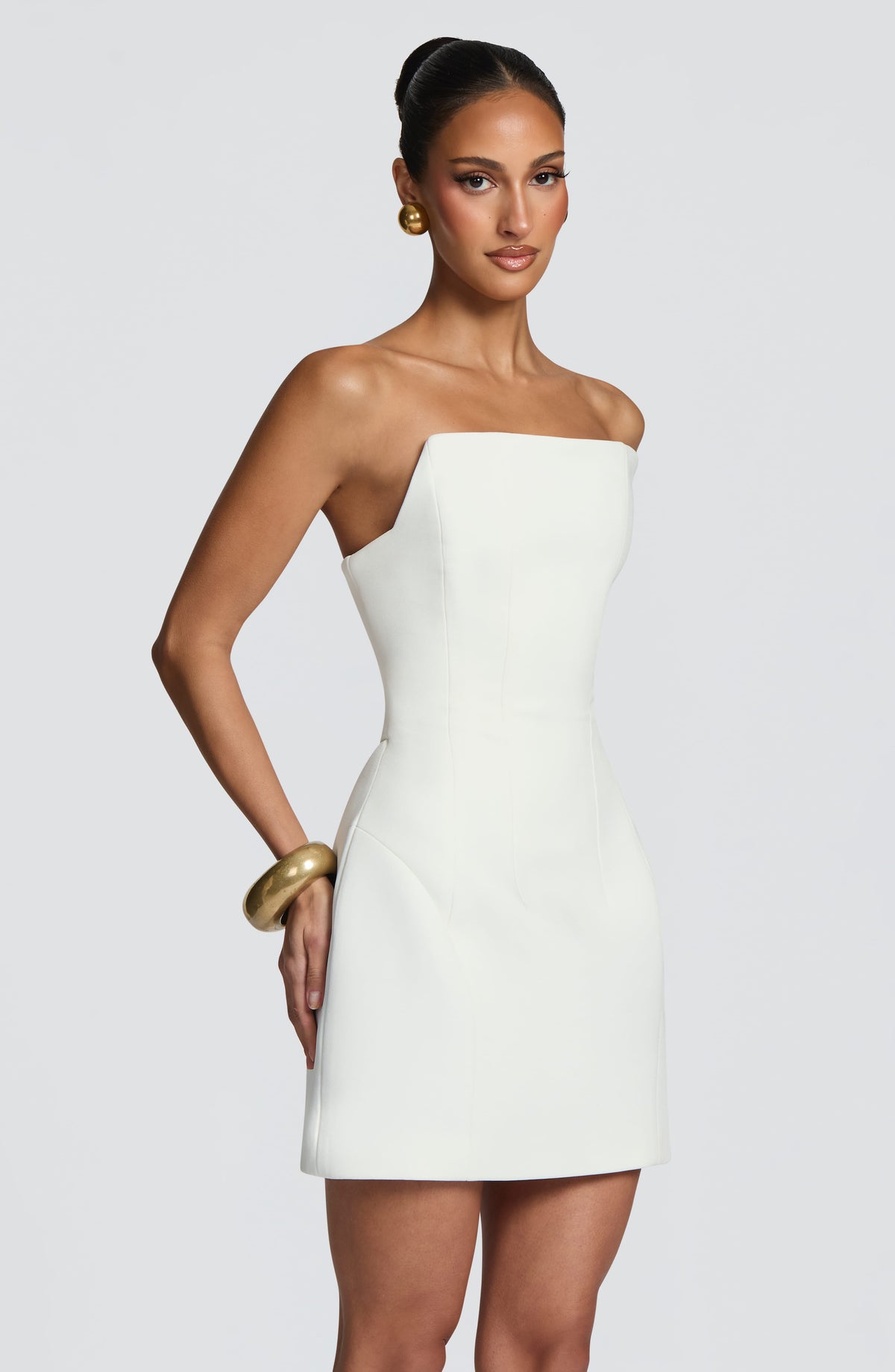 Cadence Mini Dress - Ivory