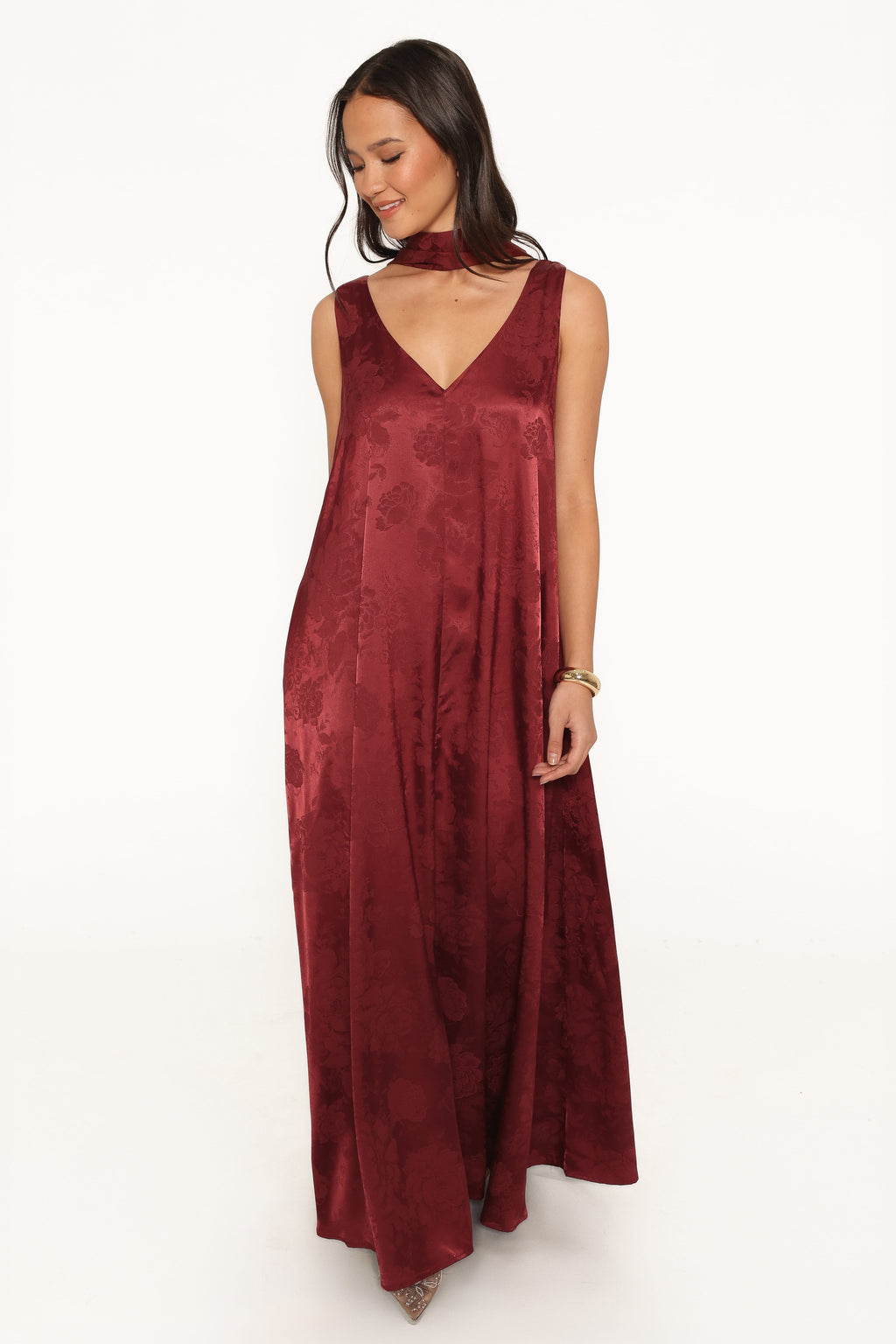 Aeryn Maxi Dress - Burgundy
