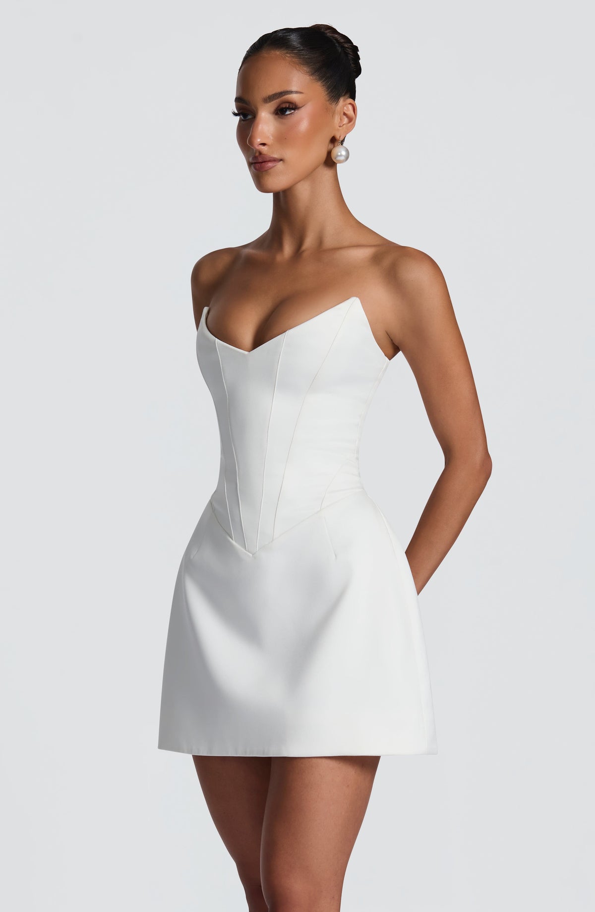 Torin Mini Dress - Ivory