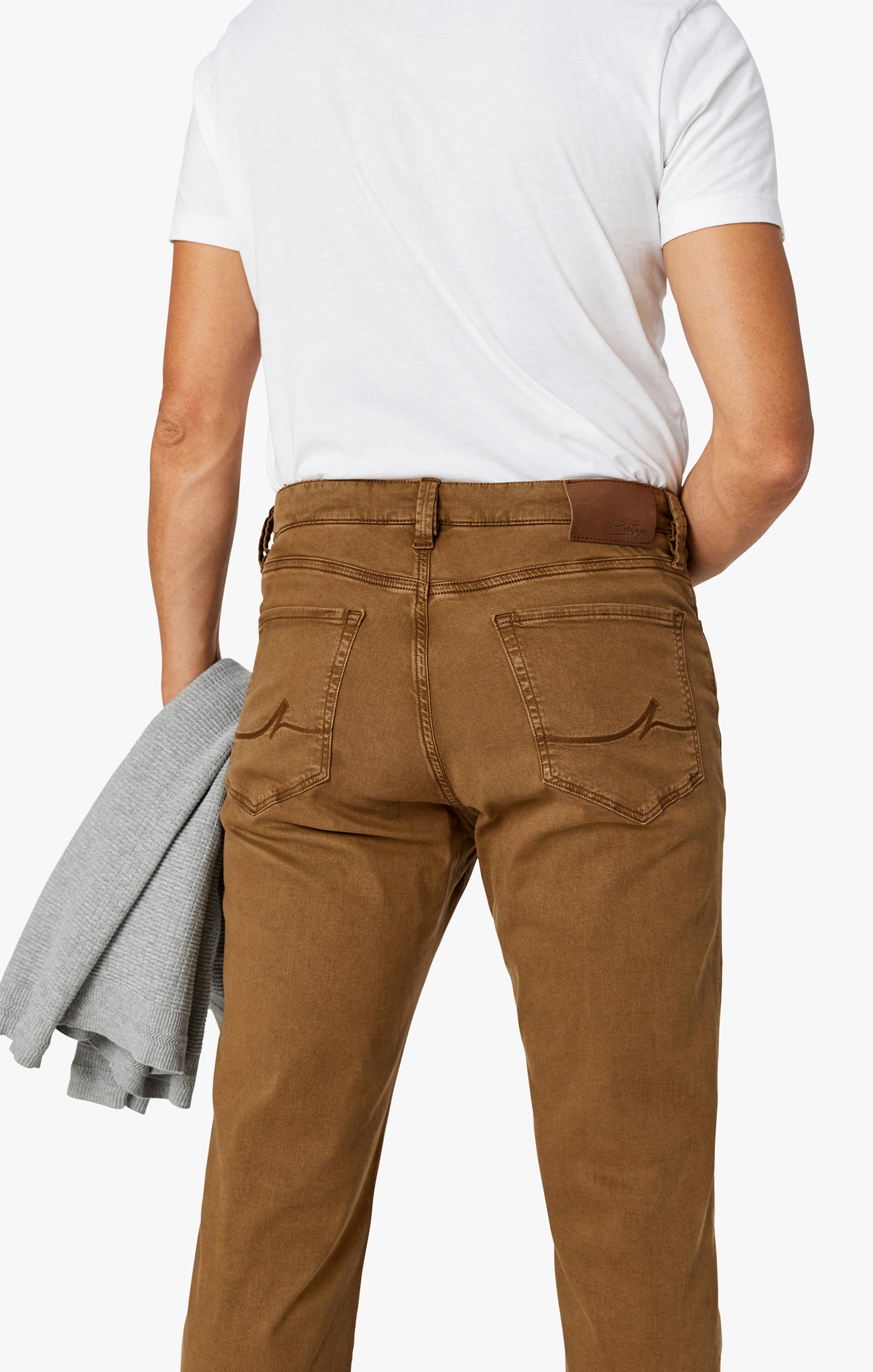 Premium Twill Straight Leg Jeans