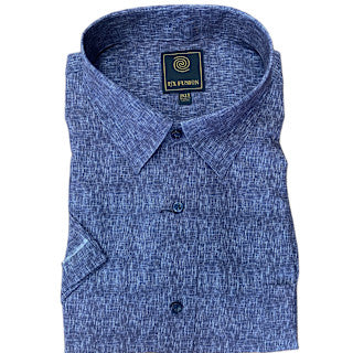 Classic Men' Short Sleeve Dress Shirt