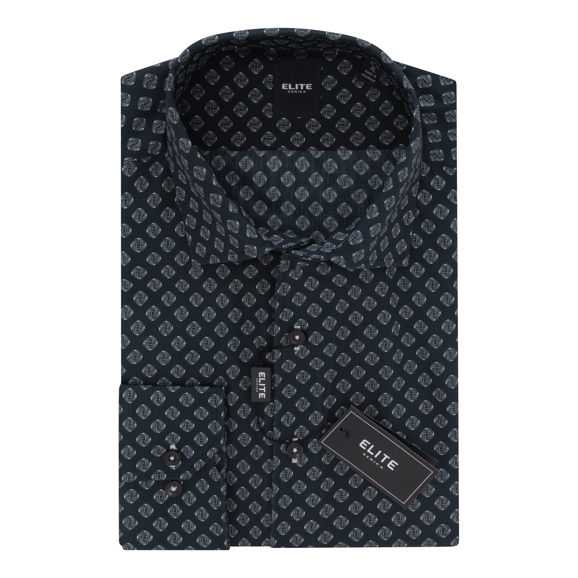 Premium Geometric Print Sports Shirt