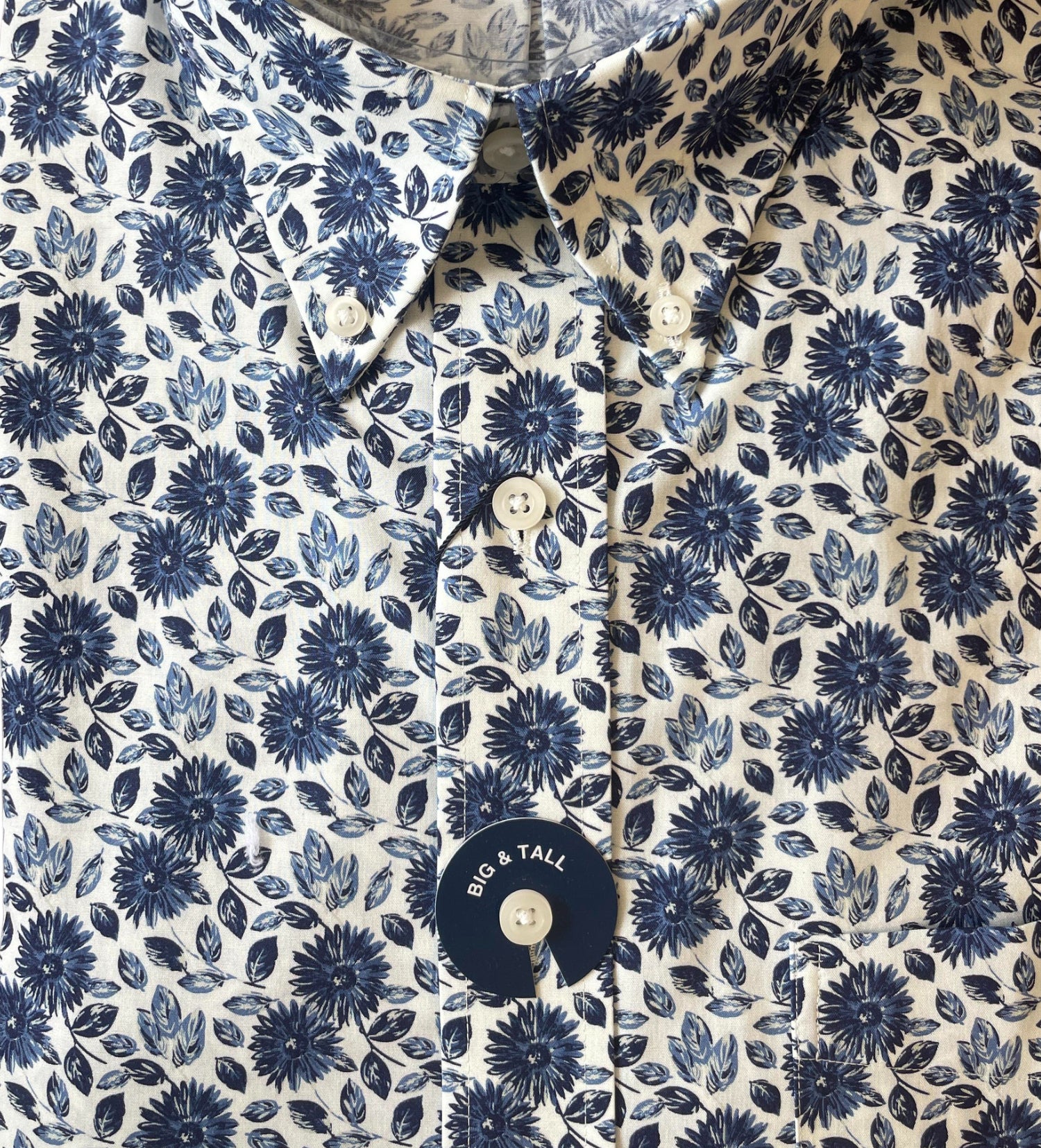Premium Men' Floral Dress Shirt