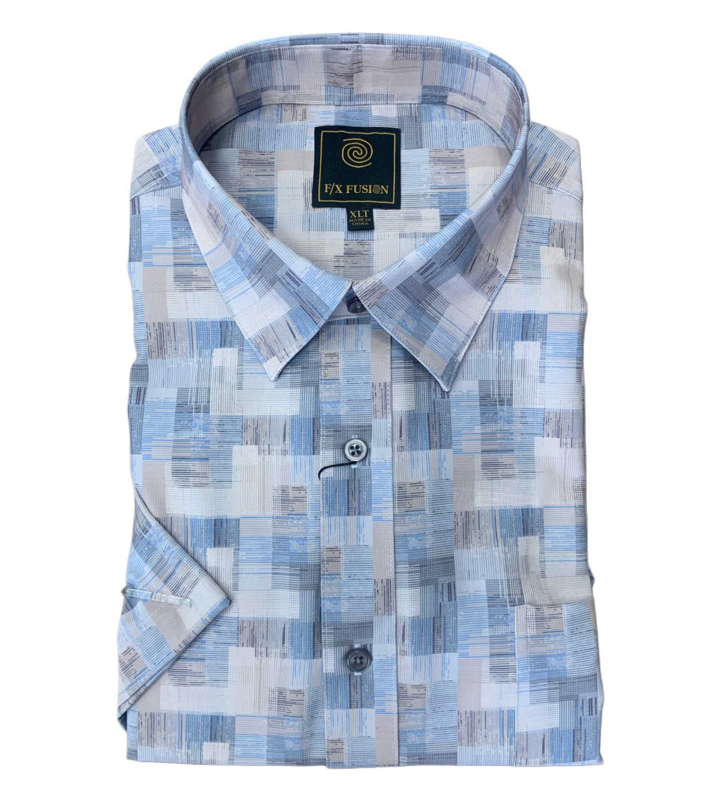 Premium Men' Short Sleeve Dress Shirt